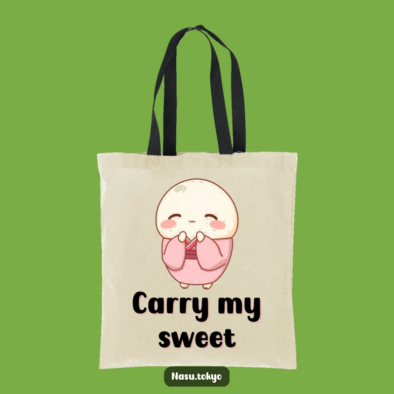 Funny Mochi Kimono Tote Bag - Carry Your Grace Everywhere!